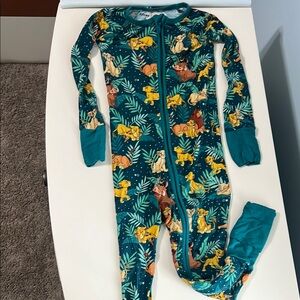 Little Sleepies Lion King One Piece Pajama - 2T